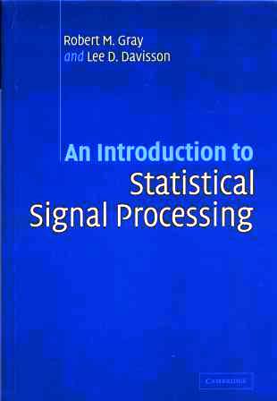 An introduction to statistical signal processing