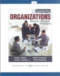 Organizations: behavior, structure, processes