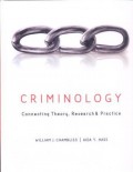 Criminology: Connecting Theori. Research & Practice