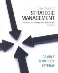 Essentials Of Strategic Management: The Quest for Competitive Advantage