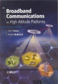 Broadband communications: via high altitude platform