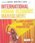 International human resource management : an employment relations perspective