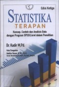 Statistik Terapan : konsep, contoh dan analisis data dengan program SPSS/lisrel dalam penelitian