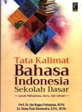 Tata kalimat bahasa Indonesia sekolah dasar