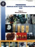 Prosiding seminar hasil-hasil penelitian IPB 2009 : buku 2 bidang kesehatan