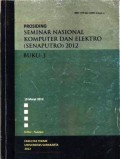 Prosiding Seminar nasional komputer dan elektro (senaputro) 2012 buku-3
