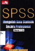 SPSS (statistical product and service solutions) versi 7.5