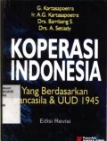 Koperasi  Indonesia yang berdasarkan Pancasila & UUD 1945
