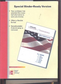 McGraw-Hill's Taxation Of Individuals And Business Entities