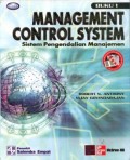 Management control system : sistem pengendalian manajemen: bk.1