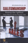 Salesmanship Konsep Dan Aplikasi Panduan Mahasiswa, Salesman, Pengusaha, Umum