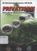 Privatisasi Dalam Model Public Private Partnership