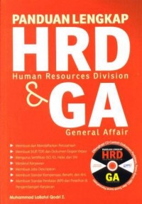 Image of Panduan lengkap Human Resources Division = HRD dan General Affar = GA