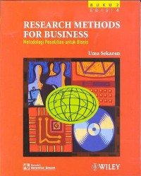 Image of Research methods for business = Metodologi penelitian untuk bisnis bk 2