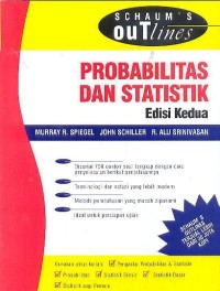 Image of Schaum's Outlines Probabilitas dan Statistik