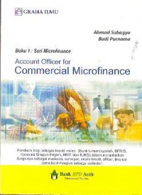 Image of Account officer for commercial microfinance : buku 1