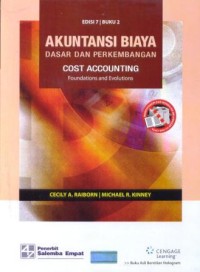 Image of Akuntansi biaya : dasar dan perkembangan, buku 2