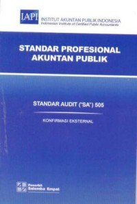 Image of Standar audit SA 505