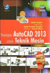Image of PAS penerapan autoCAD 2013 untuk teknik mesin