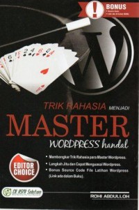 Trik rahasia menjadi master wordpress handal