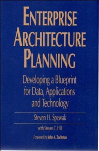 Enterprise architecture planning: developing a blueprint for data, applications and technology