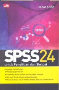 Image of SPSS 24 untuk Penelitian dan Skripsi