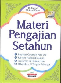 Materi Pengajian Setahun