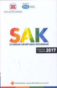 Standar Akuntansi Keuangan Efektif per 1 Januari 2017