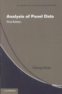 Analysis of panel data