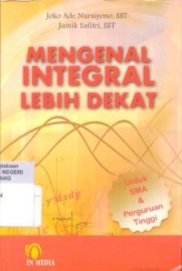 Image of Mengenal Integral Lebih Dekat