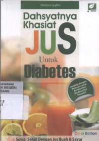 Dahsyatnya Khasiat JUS untuk Diabetes