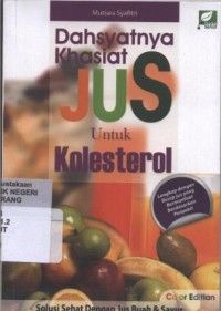 Image of Dahsyatnya Khasiat Jus untuk Kolesterol