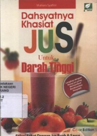 Dahsyatnya Khasiat Jus untuk Darah Tinggi