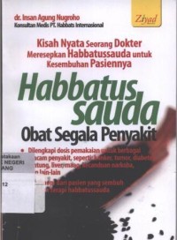 Habbatus Sauda Obat Segala Penyakit