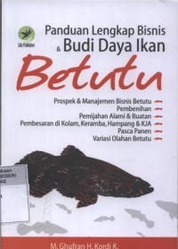 Image of Panduan Lengkap Bisnis Budi Daya Ikan BETUTU