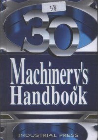 Image of Machinery's Handbook 30th edition