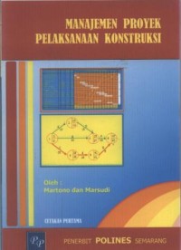 Image of Manajemen proyek pelaksanaan konstruksi