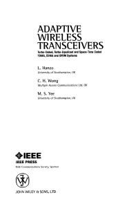 Image of Adaptive Wireless Transceviers