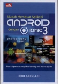 Image of Mudah Membuat Aplikasi Android  Dengan  Lonic 3