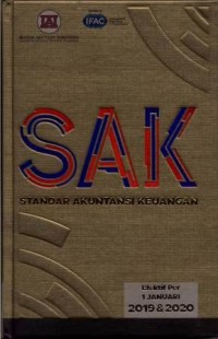 Image of Standar Akuntansi Keuangan Efektif per 1 Januari 2019 & 2020