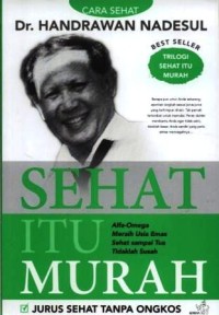Image of Sehat itu murah: Jurus sehat tanpa ongkos