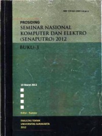 Image of Prosiding Seminar nasional komputer dan elektro (senaputro) 2012 buku-3