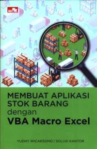 Membuat aplikasi stok barang dengan VBA macro excel