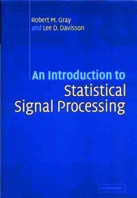 An introduction to statistical signal processing