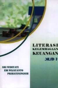 Image of Literasi kelembagaan keuangan, jilid 1