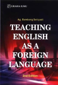 Image of Teaching english as a foreign language