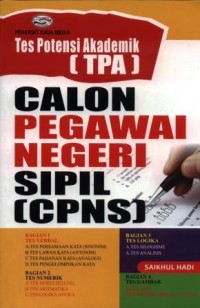 Tes potensi akademik (TPA) calon pegawai negeri sipil (CPNS)