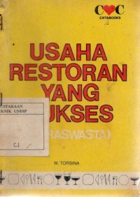 Usaha restoran yang sukses ( wiraswasta )