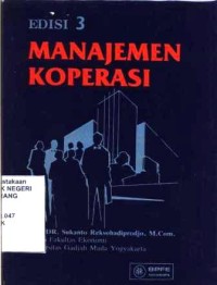 Manajemen koperasi