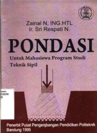 Pondasi : untuk mahasiswa politeknik program studi teknik sipil